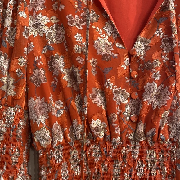 Alexis Floral Print Mini Dress - Picture 3 of 5